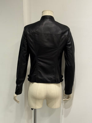 Tom Ford moto biker leather jacket