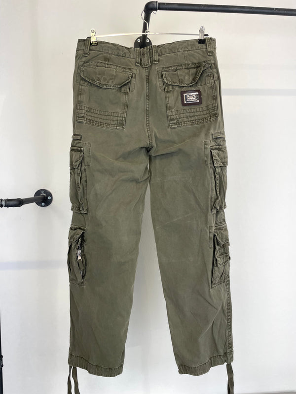 AW03 Dolce & Gabbana 18 pockets military cargo pants