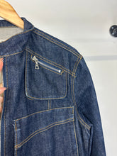 Load image into Gallery viewer, 1990s Katharine Hamnett London cargo denim jacket
