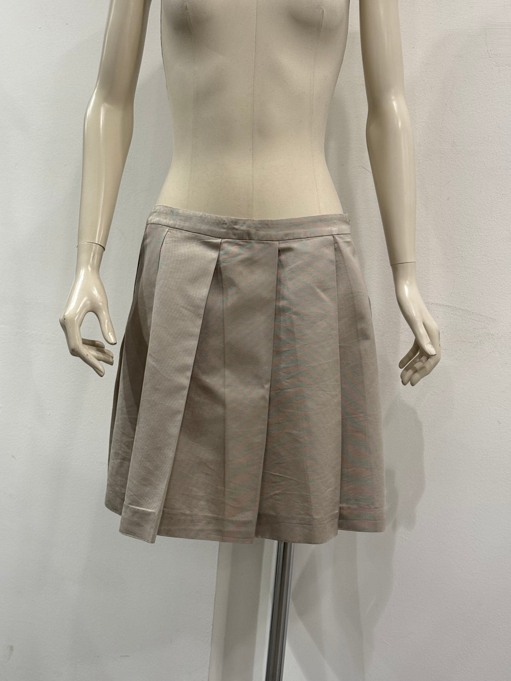 2000s Miu Miu pleated mini skirt