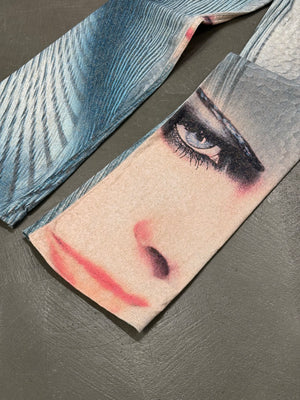 S/S2001 Roberto Cavalli Elizabeth Taylor eye pants