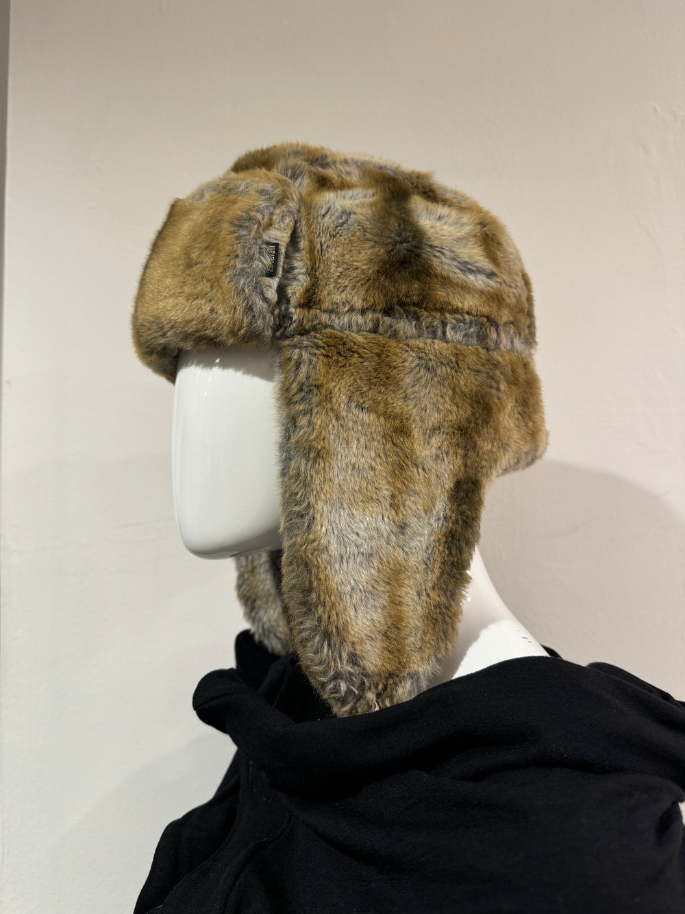 2000s Just Cavalli Chapka faux fur hat