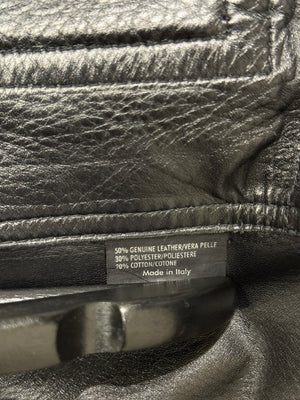 A/W2000 Gucci by Tom Ford monogram canvas leather jacket