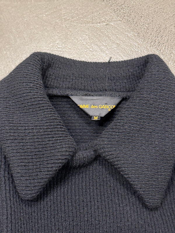 A/W2002 Comme des Garçons twisted asymmetrical runway jacket