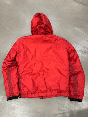 2007 Stone Island mesh badge down jacket