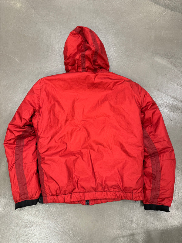 2007 Stone Island mesh badge down jacket