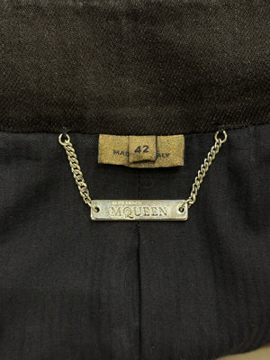 A/W2008 Alexander McQueen pirate military napoleon jacket