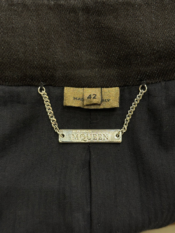 A/W2008 Alexander McQueen pirate military napoleon jacket