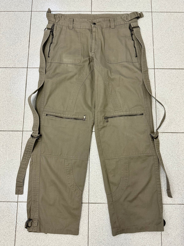 AW2003 Dolce & Gabbana runway sample bondage cargo pants