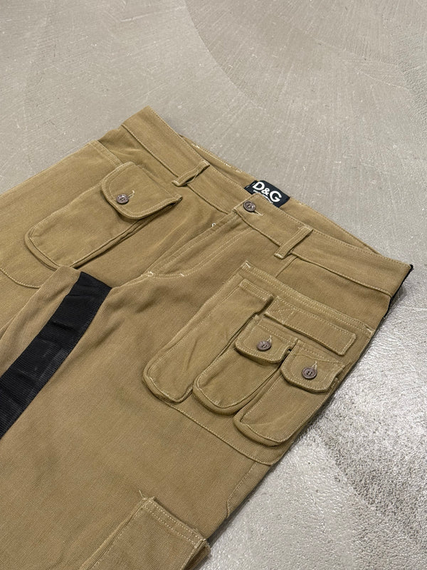 2003 Dolce & Gabbana bondage paracadute cargo pants