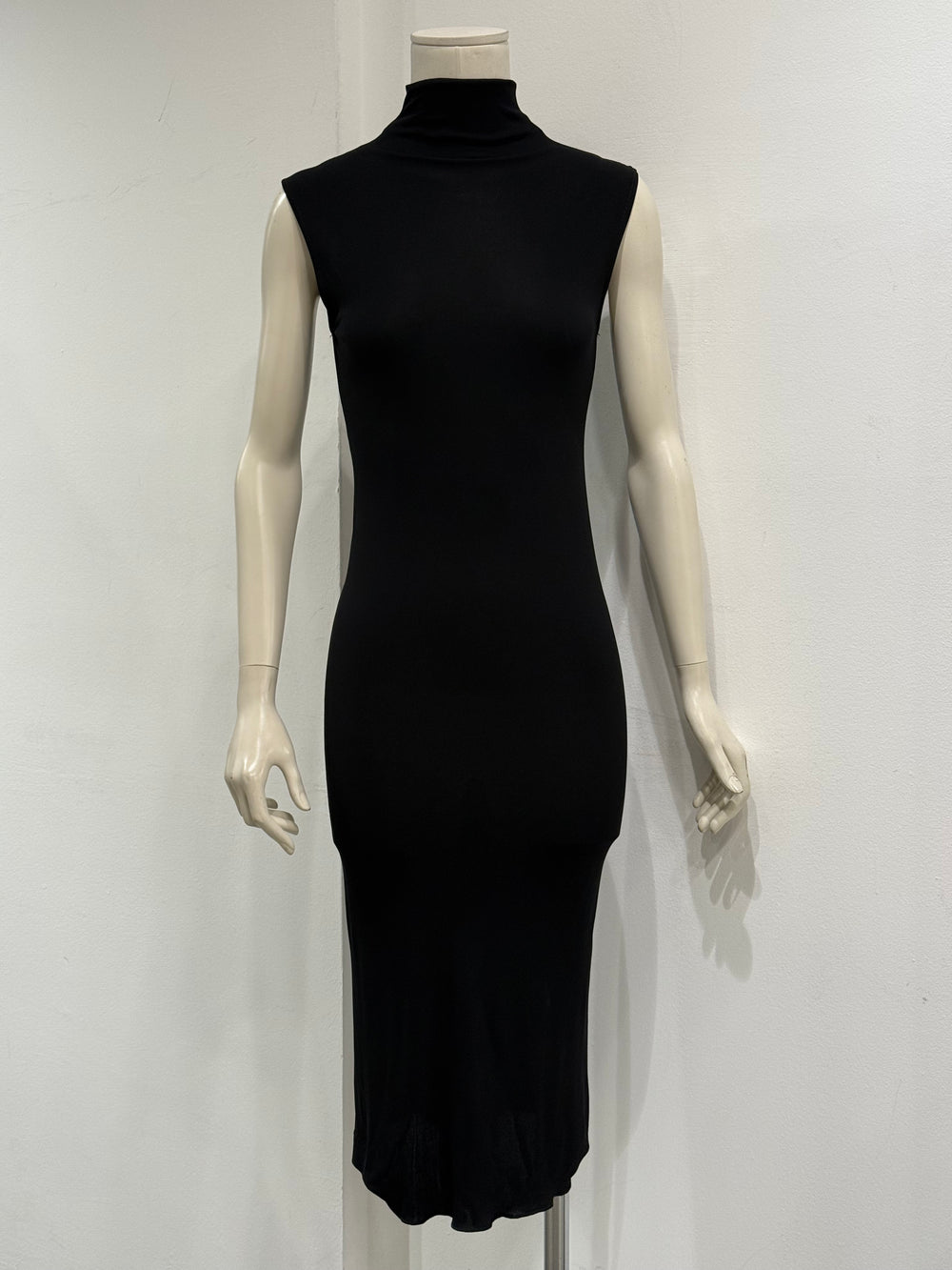 Jean Paul Gaultier ribbed bodycon midi dress