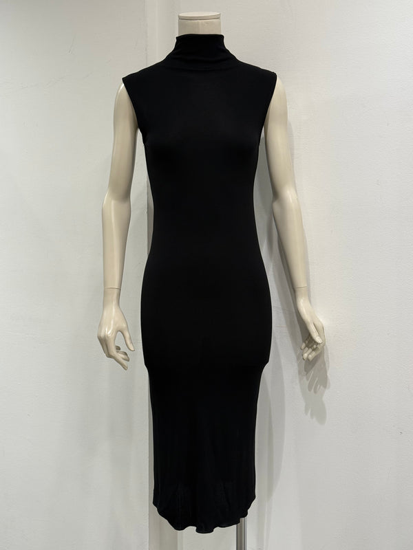 Jean Paul Gaultier ribbed bodycon midi dress