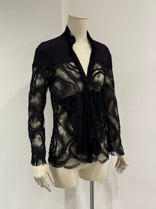 S/S2003 Yves Saint Laurent by Tom Ford silk shirt