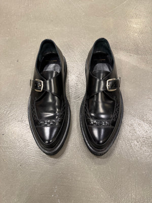 A/W2014 Saint Laurent by Hedi Slimane runway leather creepers derby shoes