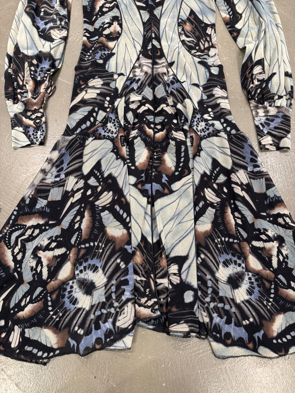2003 Jean Paul Gaultier butterfly midi dress