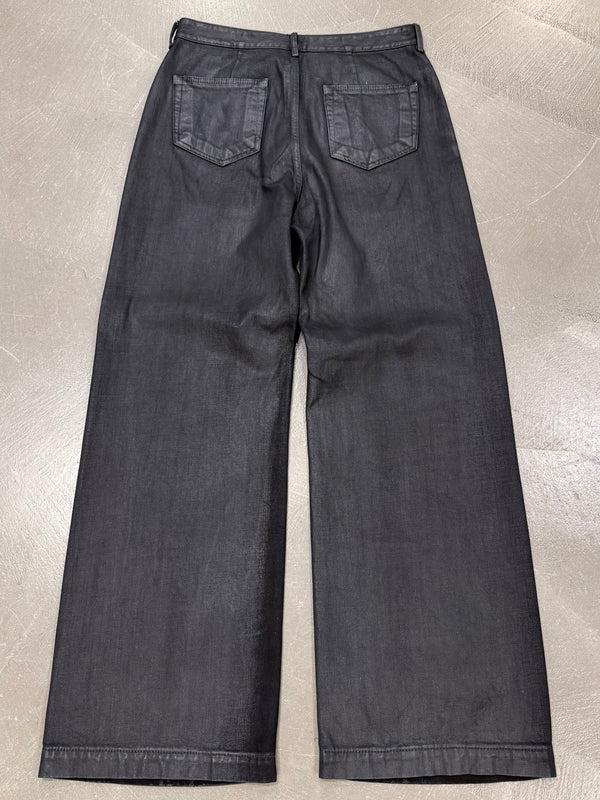 Rick Owens “Geth Cut” waxed pants