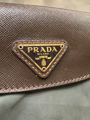 2000s Prada nylon crossbody bag