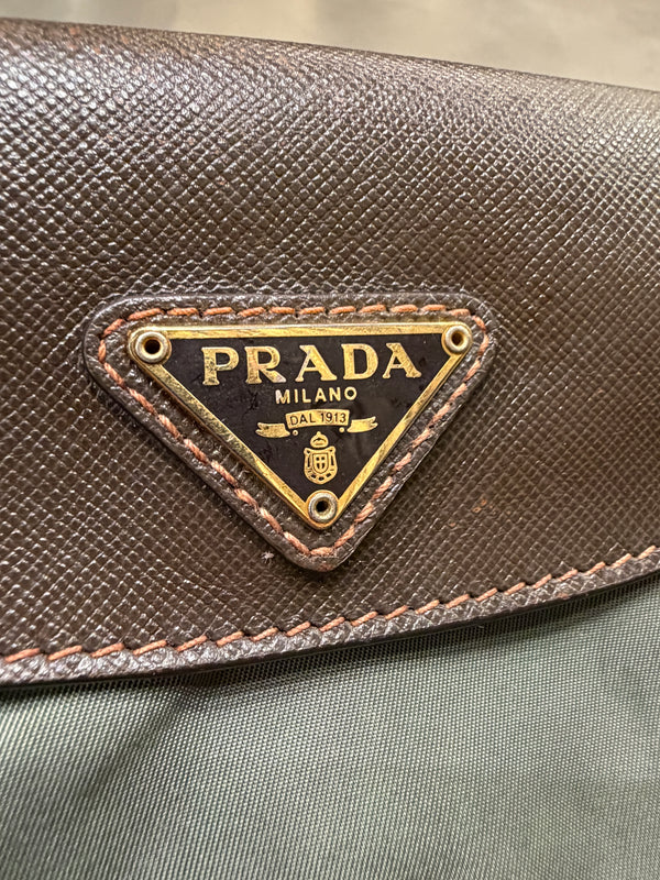 2000s Prada nylon crossbody bag