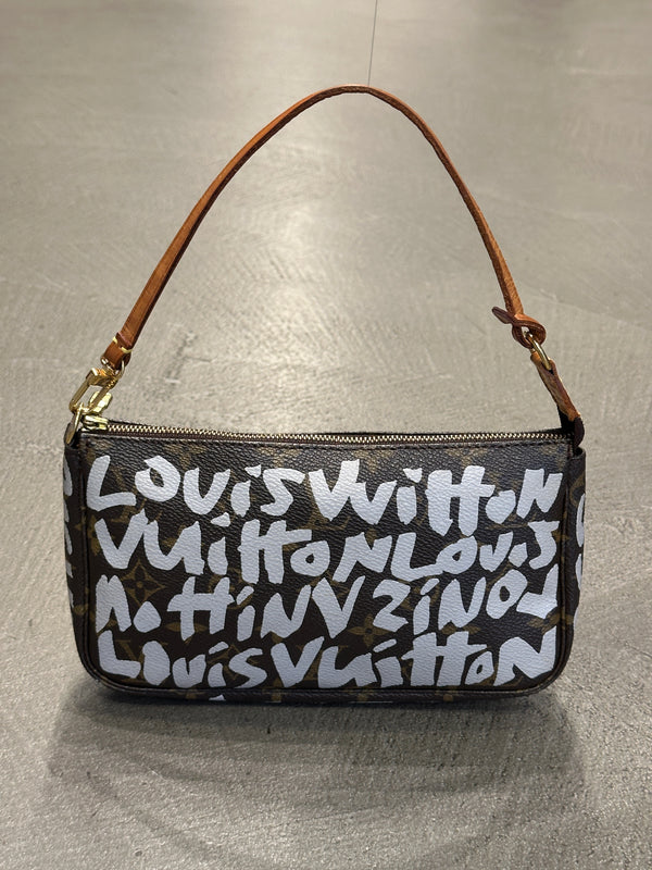 2001 Louis Vuitton x Stephen Sprouse Graffiti Accessoires mini bag