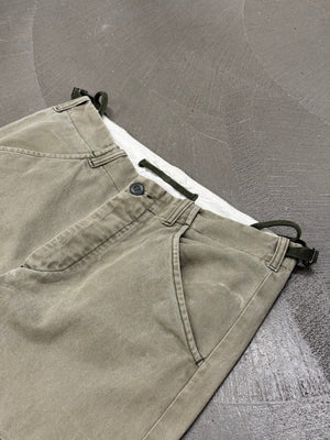 2000s Helmut Lang paneled military pants