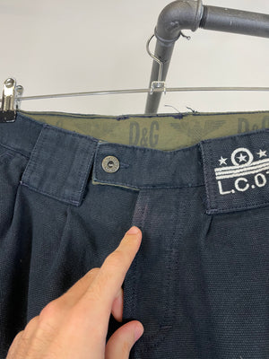 AW06 Dolce & Gabbana military sailing cargo pants