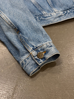 1990s Armani cropped denim jacket