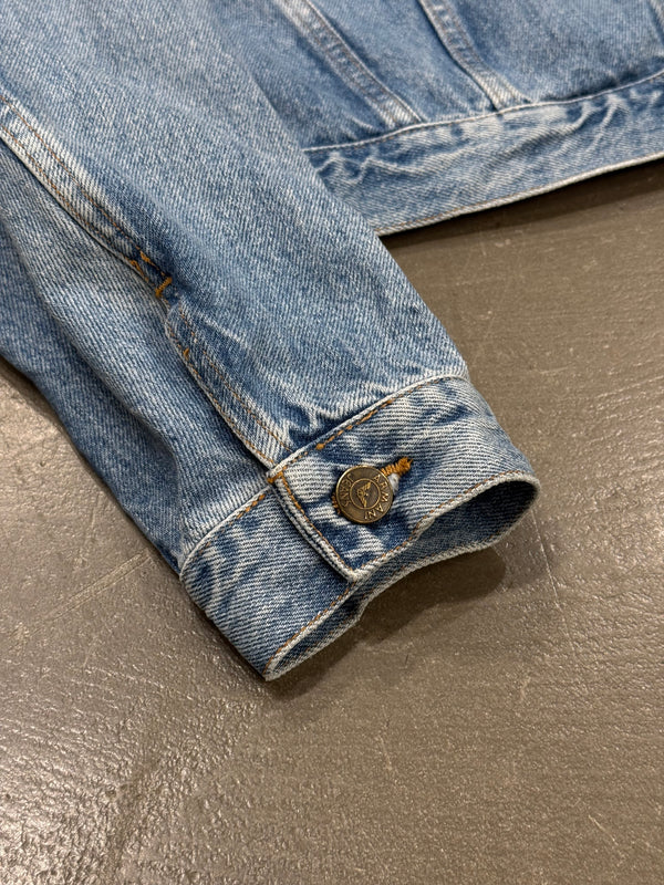 1990s Armani cropped denim jacket