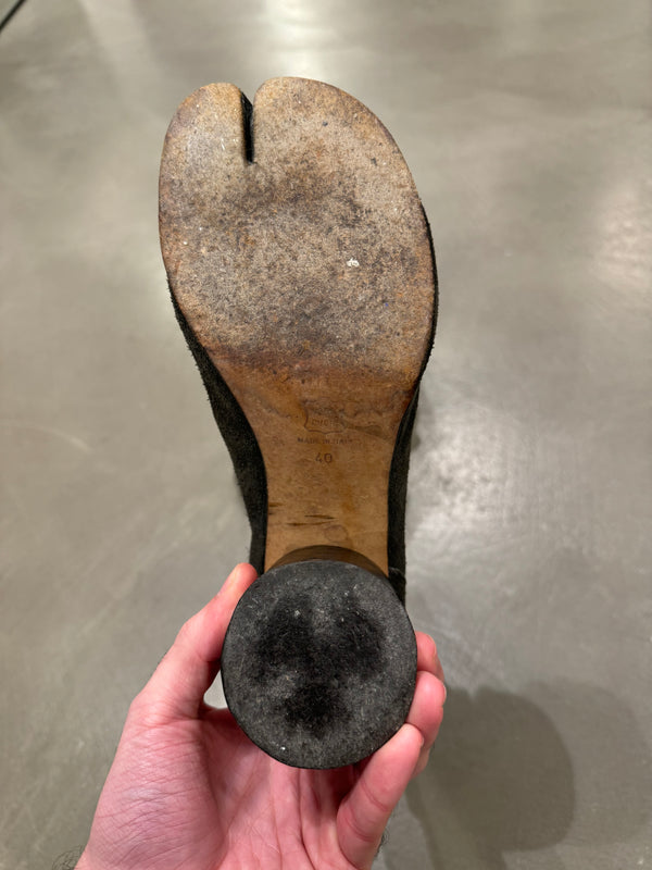 1990s Maison Margiela Tabi heel boots