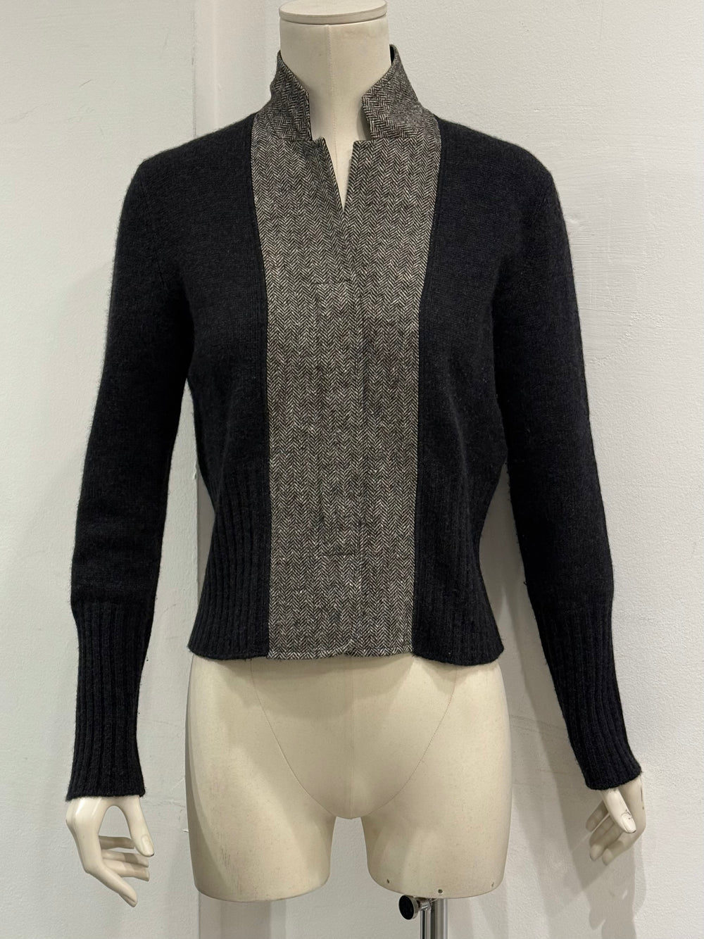 Brunello Cucinelli cashmere hybrid knit