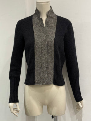 Brunello Cucinelli cashmere hybrid knit