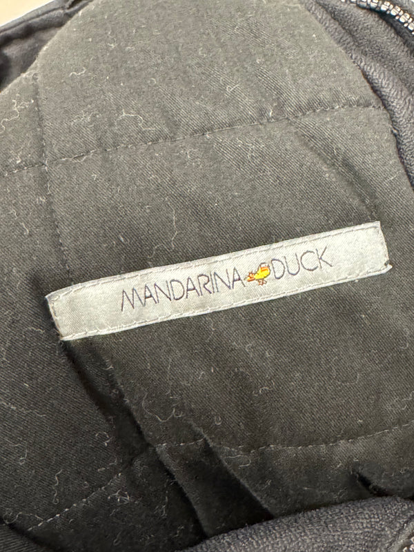 1990s Mandarina Duck egg cell hooded jacket