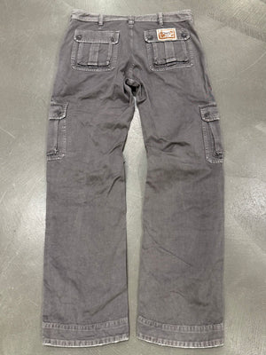 2000s Dolce & Gabbana multi pocket washed cargo pants