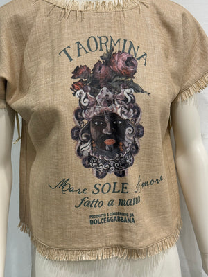 S/S2013 Dolce & Gabbana runway Taormina materiale top