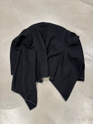 1990s Comme des Garçons asymmetrical wool jacket