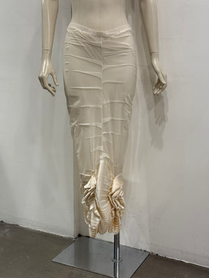 S/S2003 Christian Dior runway ruffled skirt