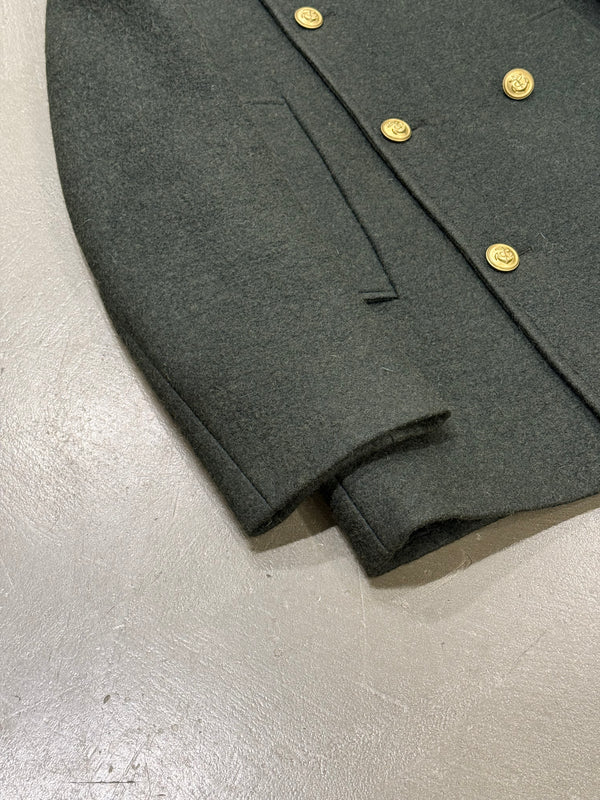 2013 Maison Margiela sailor double breasted heavy wool coat