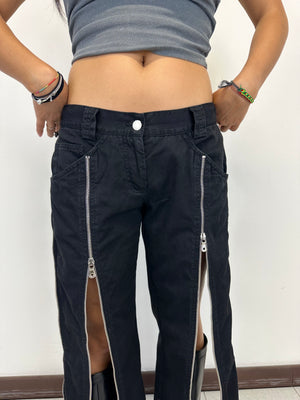SS2003 Dolce & Gabbana Sex zipper pants