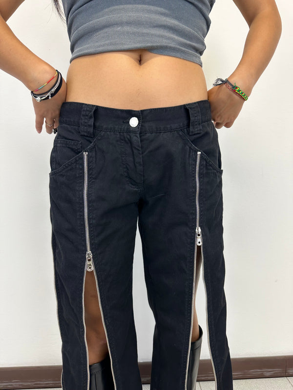 SS2003 Dolce & Gabbana Sex zipper pants