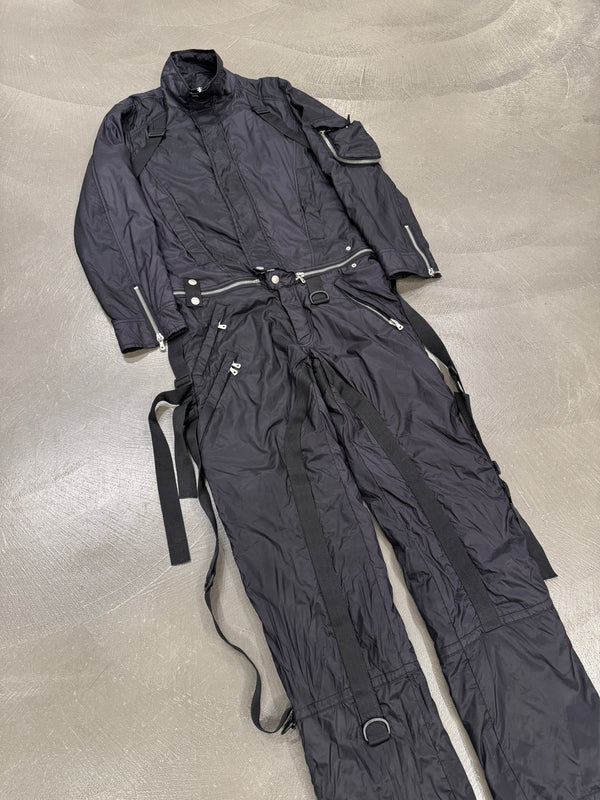 AW2003 Dolce & Gabbana bondage parachute runway jumpsuit/set