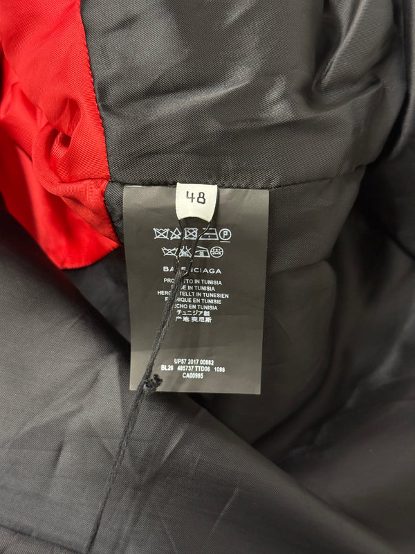 F/W2017 Balenciaga c-shape campaign swing parka jacket