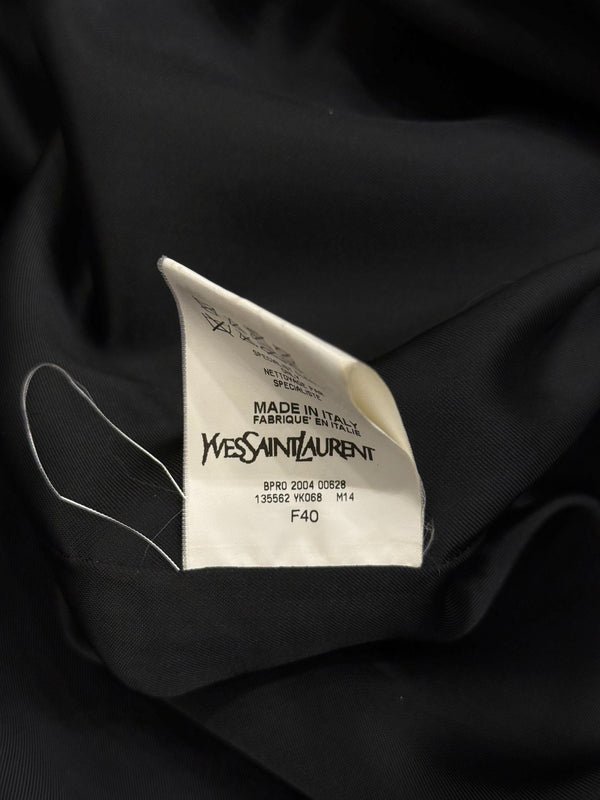 2004 Yves Saint Laurent by Tom Ford utility toggle Mombasa nylon coat