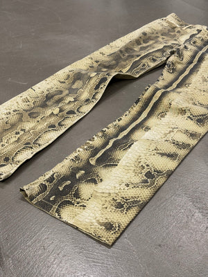 2000s Cavalli python print pants