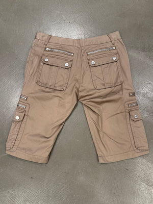 S/S2008 Dolce & Gabbana runway multi zipper cargo shorts
