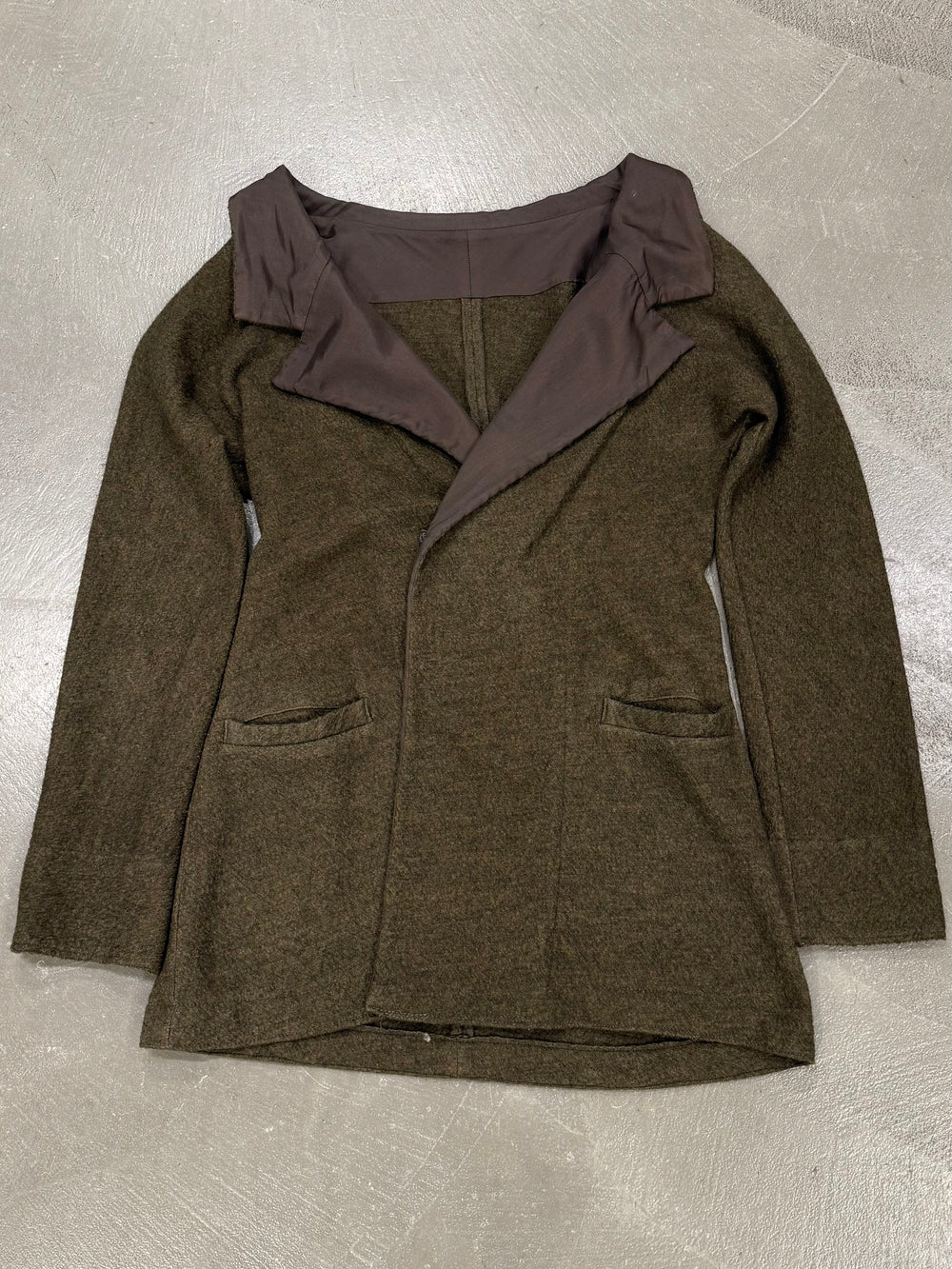 2000s Y’s by Yohji Yamamoto asymmetrical jacket