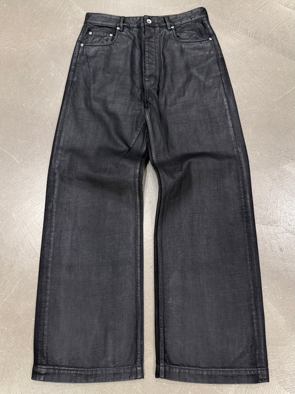 Rick Owens “Geth Cut” waxed pants