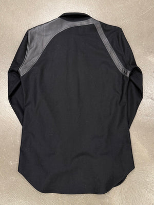 2016 Alexander McQueen leather straps shirt