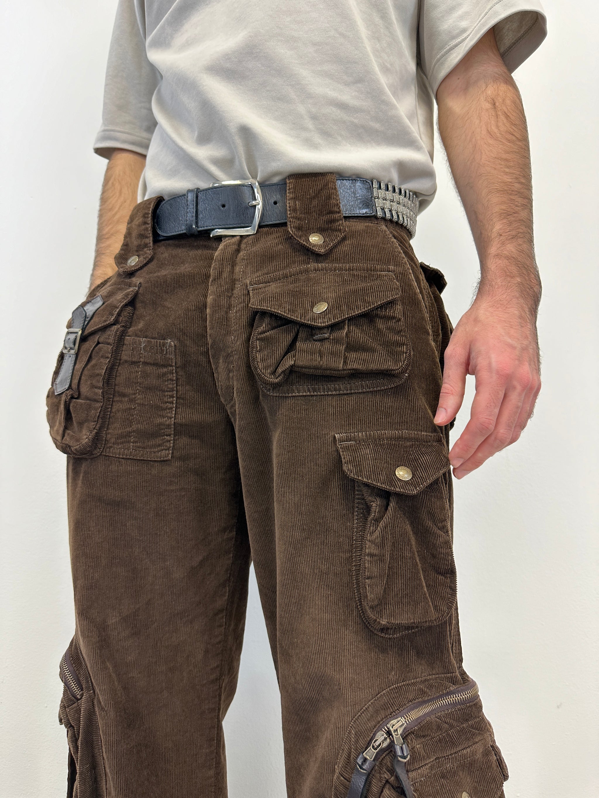 AW2002 Dolce & Gabbana hunting cargo pants – elevated archives