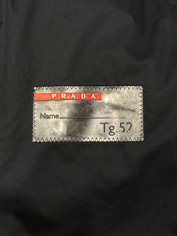 2000s Prada nylon moto light jacket