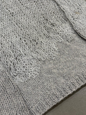 A/W2014 Maison Margiela loose knit punk mohair sweater