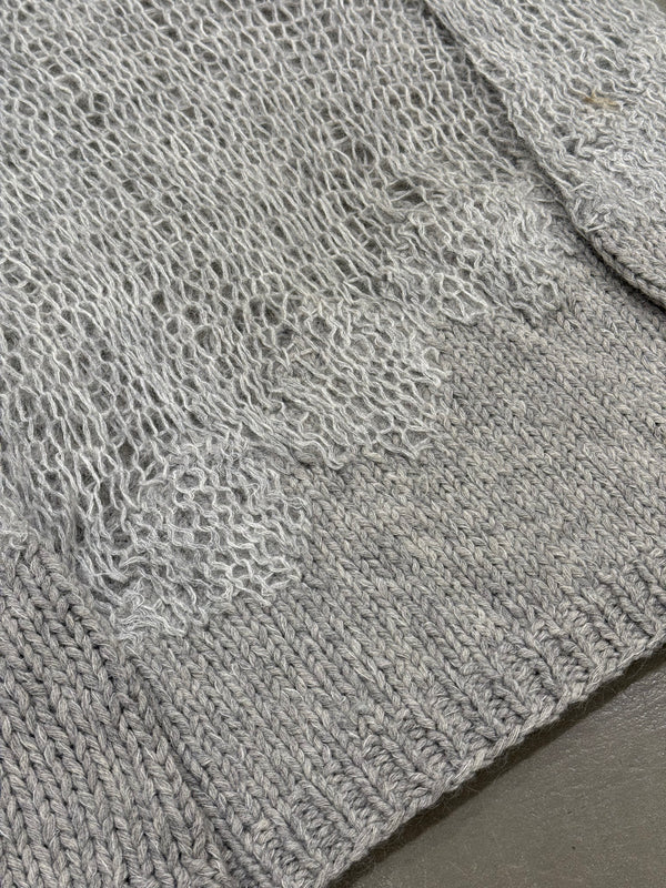 A/W2014 Maison Margiela loose knit punk mohair sweater